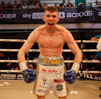 a boxer in a boxing ring